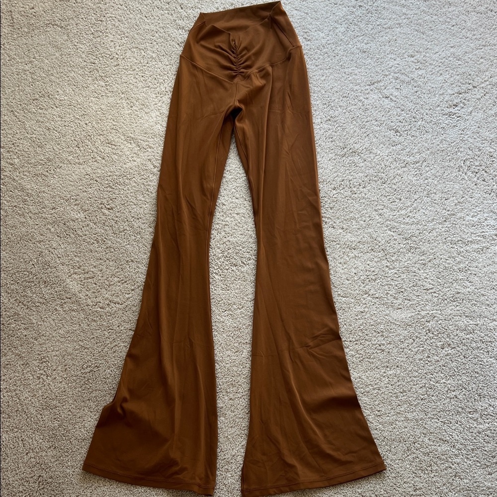 Women's Brown Flared Pants